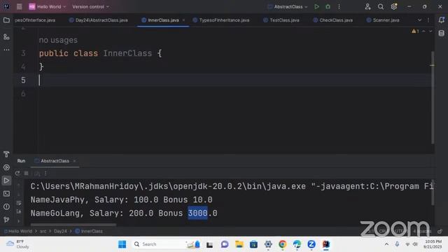 Real life Examples of Abstract Class in Java | Class 05 смотреть онлайн