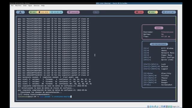 Error al Actualizar Derivadas de Arch Linux - Firma PGP [Paquete no valido o dañado] [V409] смотреть онлайн