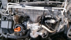 Замена прокладки крышки Vw passat b6 tdi 08