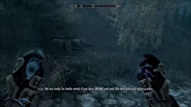 Invisible Inigo And Kharjo (Skyrim: Special Edition)