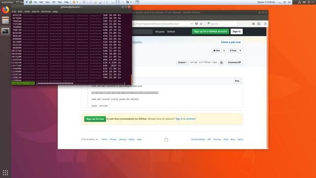 Instalar Oracle Java 8 en Ubuntu 17.10 en menos de 5 minutos смотреть онлайн