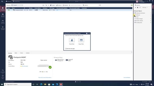 6. Connecting Checkpoint Security Management Server to Gateway || Configure Host Objects смотреть онлайн
