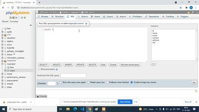 Select data in mysql in hindi смотреть онлайн