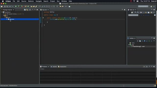 Hello World in Java 11 - Java Tutorial #2 смотреть онлайн