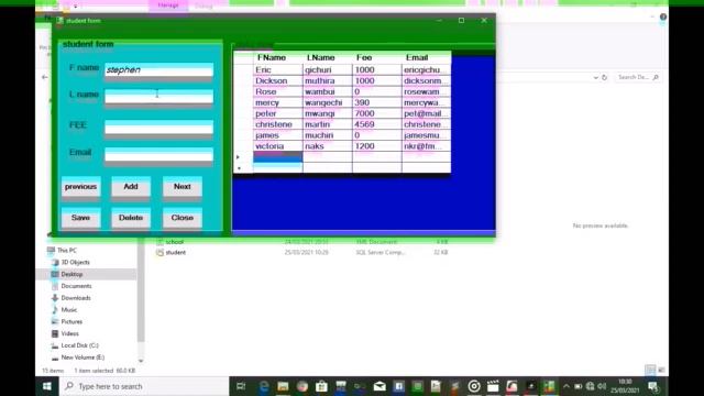 simple school system using vb.net and ms sql server смотреть онлайн