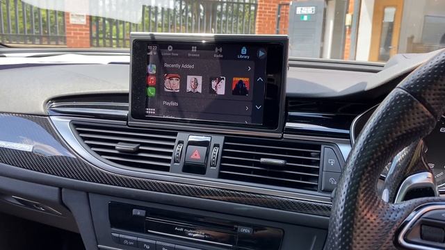 Audi RS6 Avant 2016 - Apple CarPlay Upgrade - TTW Installations смотреть онлайн