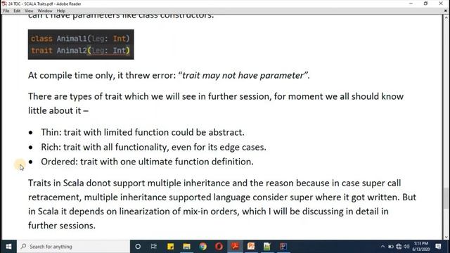 TOC - SCALA Express | 24 Scala Traits смотреть онлайн