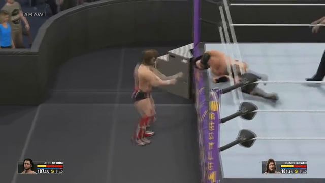 WWE 2K15 My Career - Episode 44: WrestleMania - Storm Vs Bryan