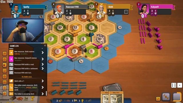Can you win Catan without brick (to start) - Catan Universe смотреть онлайн