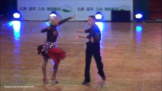 World Ch. Youth LAT 2012 - solo dance Samba - Moldovan Paul & Tatar Cristina смотреть онлайн