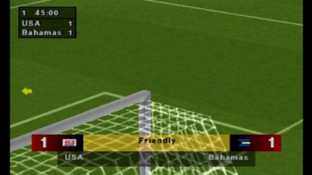 FIFA 98 (PS1) USA Vs. Bahamas