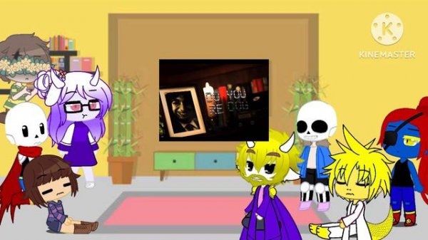 Undertale reacts to: Terrified by APAngryPiggy [THE WALTEN FILES] (Original?)