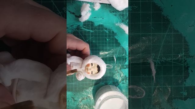 Ватная игрушка.Делаем капюшон смотреть онлайн