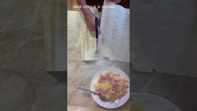 Вкусная Закуска лаваш с сыром