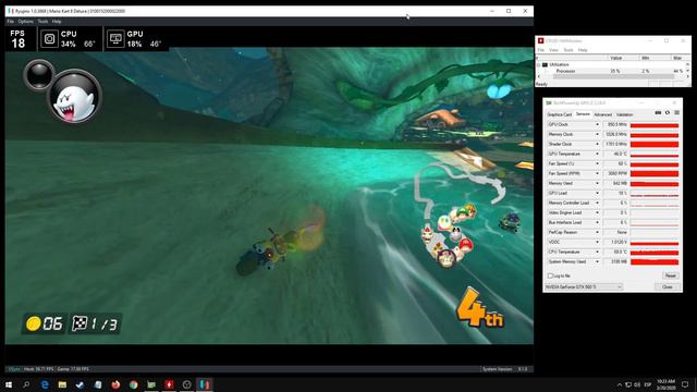 Ryujinx 1.0.3868 | Mario Kart 8 Deluxe: Wild Woods | GTX 560 Ti | Nintendo Switch Emulator смотреть онлайн