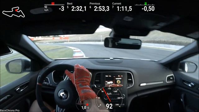 AUTODROM BRNO Renault Mégane RS TROPHY-R 2:31,9 смотреть онлайн