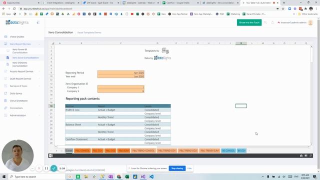 Xero Consolidation to Power BI and Excel and Google Sheets смотреть онлайн