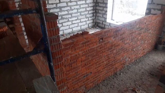 Кладка межкомнатных перегородок из кирпича смотреть онлайн