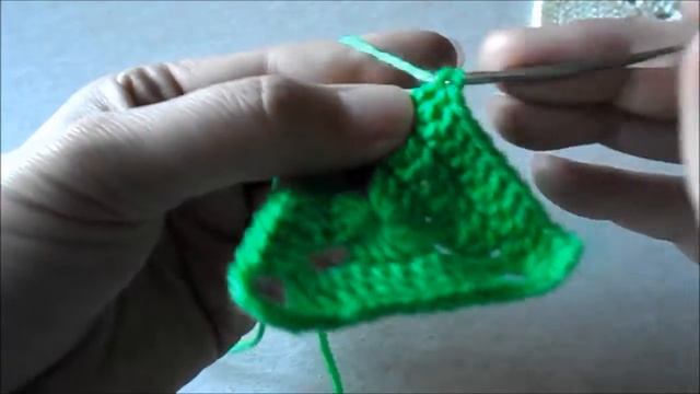 65. Треугольник крючком смотреть онлайн