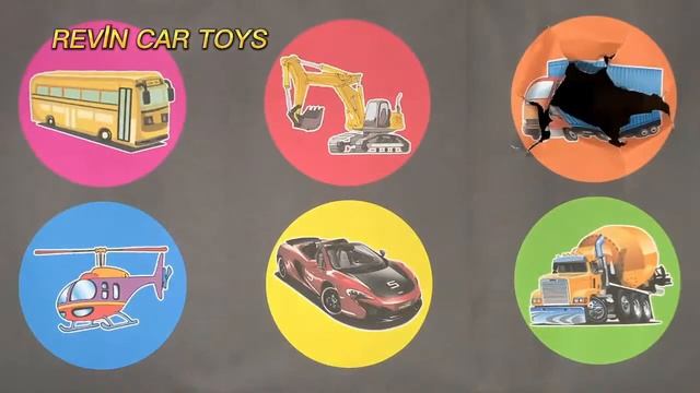 Tebak Gambar Alat Berat : Excavator, Truk Kontainer, Mobil Balap, Helikopter, Mobil Molen, Bus Olen смотреть онлайн