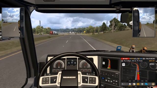 American Truck Simulator Episode 72 - Hauling a Mobile Barrier Live Stream - 2/1/24 смотреть онлайн