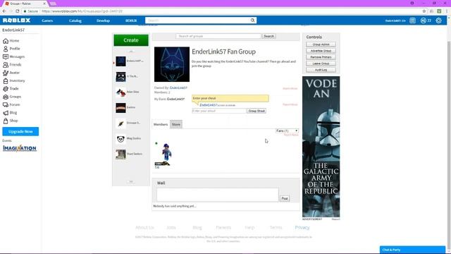 My new ROBLOX fan group announcement!! (NOW DISCONTINUED) смотреть онлайн