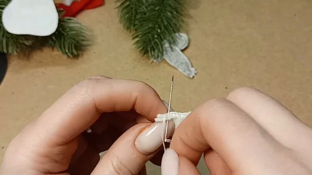Мастер-класс елочная игрушка из фетра. смотреть онлайн