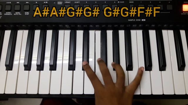 Enjoy Enjaami Keyboard Notes | Dhee | Arivu | Santosh Narayanan смотреть онлайн