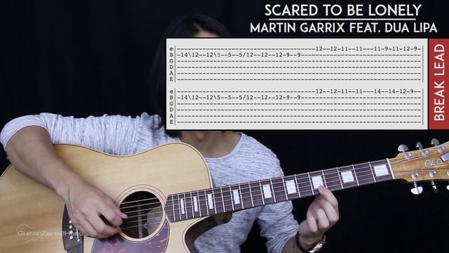 Scared To Be Lonely Guitar Tutorial - Martin Garrix Feat. Dua Lipa Guitar Lesson 🎸 |Chords + Cover| смотреть онлайн