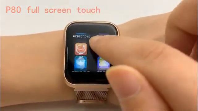 P80 waterproof smartwatch смотреть онлайн