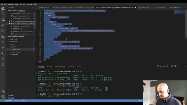 This is how you create a CI pipeline : Jenkins+Kubernetes+container registry смотреть онлайн