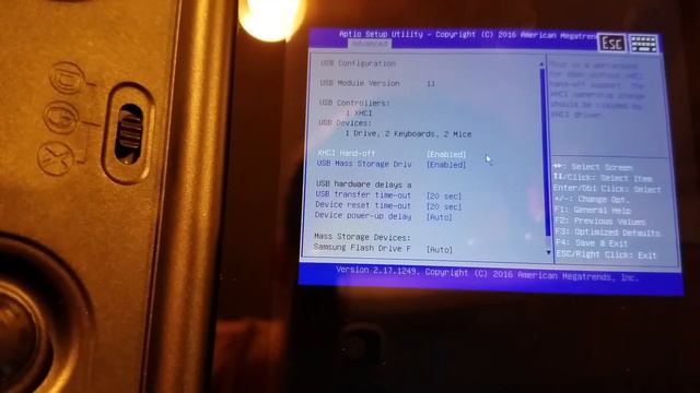 GPD Win - BIOS Settings part 1 Enable Android? Enable Display port over USB? смотреть онлайн