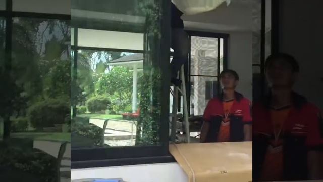 Mitsubishi mr.slim installing,Aircon Hua Hin service @Aircon Hua Hin смотреть онлайн