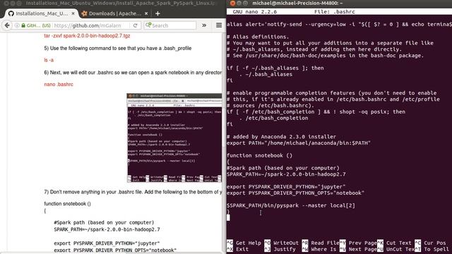 Install Spark on Ubuntu (PySpark) + Configure Jupyter Notebook смотреть онлайн