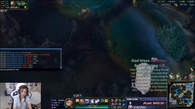 Pokimane reacts on tyler1 height| Imaqtpe play new ADC|Tyler1 patch react Best Daily LoL Moments смотреть онлайн