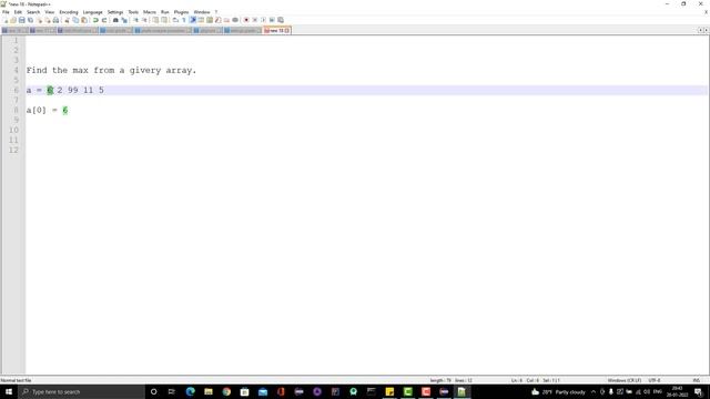 #2. Java Program To Find Maximum Number From An Array смотреть онлайн
