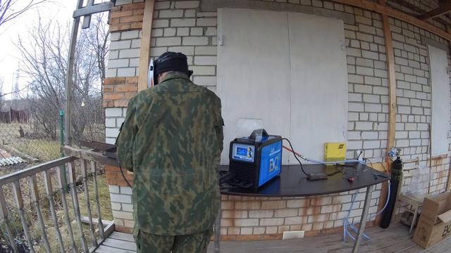 Тест п/а ТСС TSS EVO MTM 200 Pulse в режиме Mig сварка внахлест смотреть онлайн