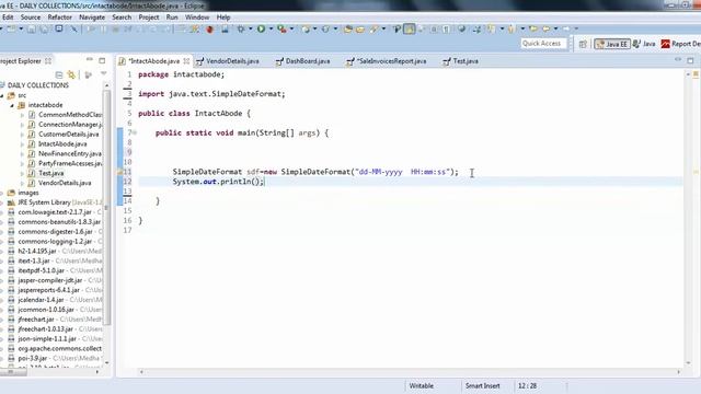 HOW TO GET DATE AND TIME LIKE DATE MONTH YEAR HOURS MINUTES AND SECONDS IN JAVA- Intact Abode смотреть онлайн