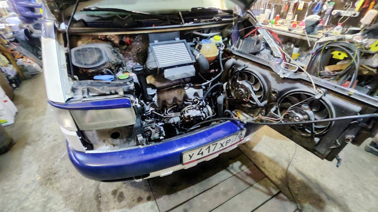 Оживление Т4 AJT 2.5 TDI из Ярославля.. Трудовые будни.
