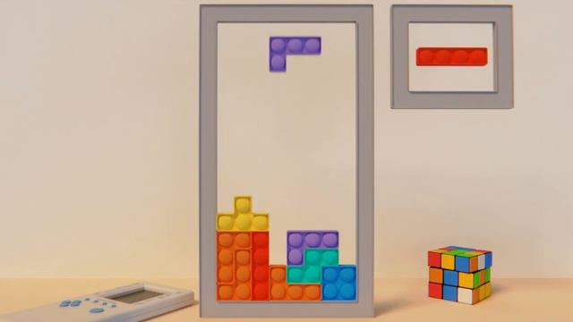 Fidget Pop it TETRIS смотреть онлайн