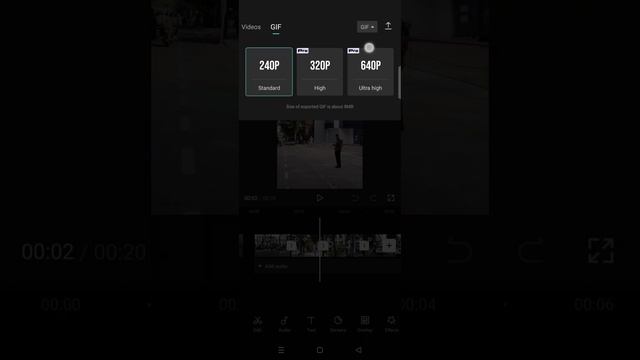 How To Export CapCut Video As GIF