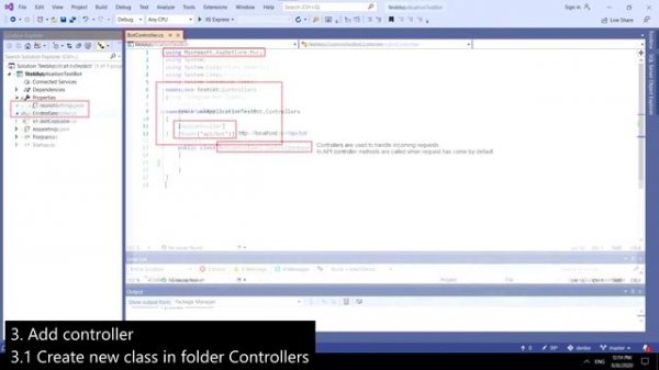 C# ASP.NET Telegram Bot with Webhooks