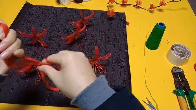 Cosplay DIY Hairpin: Making Nylon Stocking Flowers-Equinox Flower(Higanbana) Lycoris manjusaka смотреть онлайн