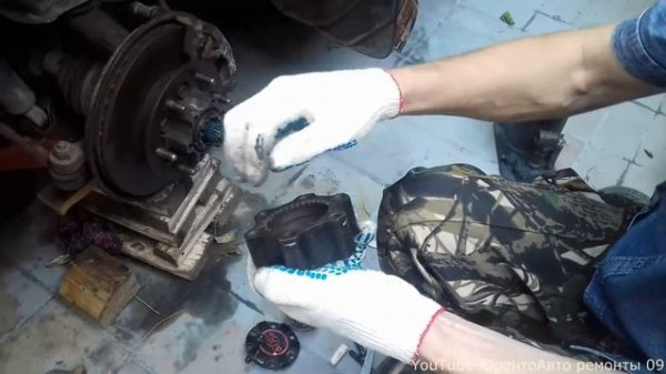 Бюджетный вариант ремонта автоХабов/AutoHUB включения преднего моста Opel Frontera 2.3 турбодизель