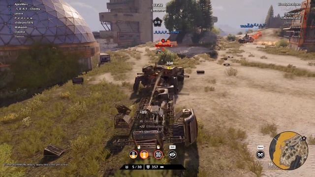 Crossout Game Play Legendary weapons 4x Arbiter смотреть онлайн