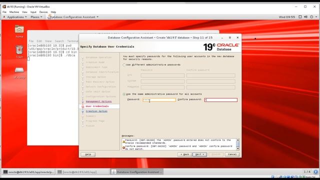 Easy 19c Database creation using DBCA смотреть онлайн
