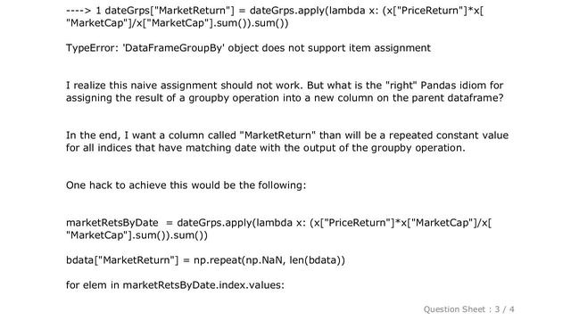 Pandas : Python Pandas How to assign groupby operation results back to columns in parent dataframe? смотреть онлайн