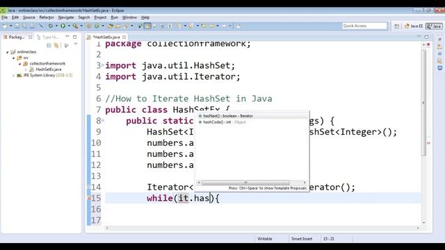 How to iterate HashSet in Java | Java HashSet iterator() Method with Examples | HashSet in Java смотреть онлайн