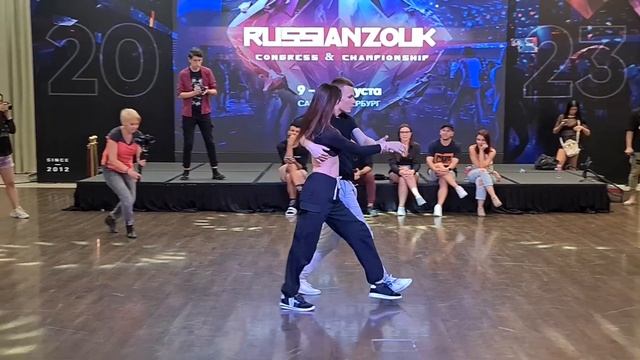 Anton Solontsov & Elena Omrokova. 2nd place Strictly. Russian Zouk Congress 2023 | Zouk Dance смотреть онлайн