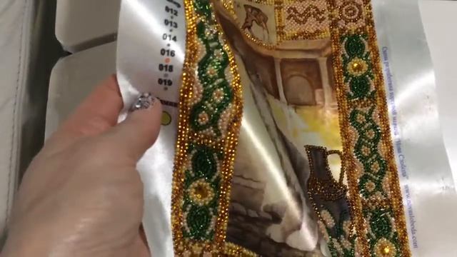 Вышивка бисером "Кот из созвездия водолей" от " Новой слободы". Окончание работы и результат смотреть онлайн